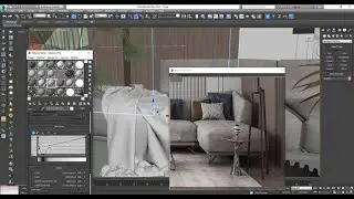 3dmax l vray interior design - livingroom 2 lec 2