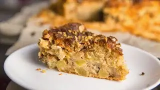 Apple Sour Cream Cake