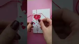 HOW TO MAKE VALENTINES CARD #diy #valentine #valentinesday #scrapbooking #scrapcard