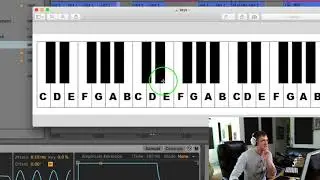 Transpose Audio in Ableton to Playback With A Keyboard/ Piano