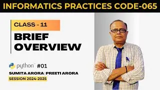 || Class 11 : IP Syllabus 2024-2025 | Preeti Arora/Sumita Arora | Overview ||