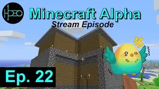 Minecraft Alpha - DUNGEON HUNTING & ART GALLERY! (Stream-Ep. 22)
