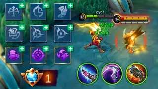 CHOU PERFECT BUILD AND EMBLEM NEW META 2022!! (1HIT EVERYTHING)