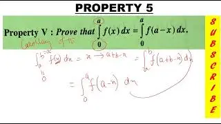 definite integration || properties||class 12 maths|| 