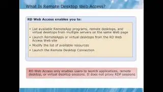 Remote Desktop Services and Virtual Desktop infrastructure in Windows Server 2008 R2