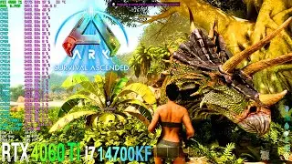 ARK: Survival Ascended : RTX 4060 Ti : i7 14700KF : Unreal Engine 5