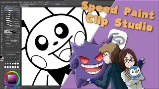 Speedpaint Tarjeta de Liga Pkmn SWSH | Clip Studio Paint