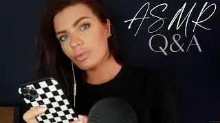 [ASMR] Q&A (celebrating 1,000 subscribers!) 🤍✨