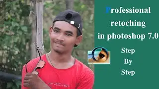 Face ko smooth kaise kre |High -End Skin Retouching in photoshop 7.0 Tutorial in hindi| #photoshop7