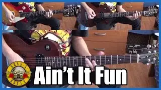 Guns N' Roses Ain't It Fun Full cover | With lyrics (sub español)