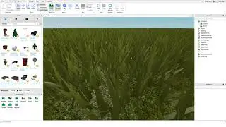 How to enable grass on Roblox Studio 2019