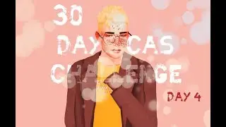 30 Days CAS Challenge ♥ 4 ♥ Банана? / The Sims 4