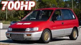 700HP Sleeper AWD 4G63 Eagle Summit Minivan! (Rolling Anti-lag 38PSI)