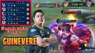 Solo Rank GUINEVERE | Build Full Damage - Top 1 Global GUINEVERE | MLBB