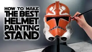 How to Make the PERFECT Helmet Stand for Prop Painting