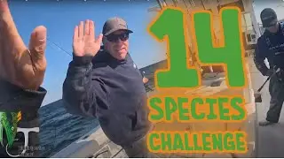 Multi-Species Fishing Adventure: 14 Species Challenge on the Tyman! Multi Species Mayhem NJMSP