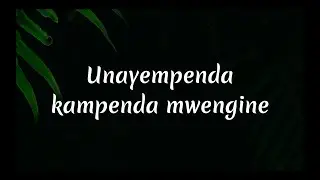 Lody Music - Kubali Lyrics Video | Unayempenda kampenda mwengine, huyo mwengine naye ana mwengine...