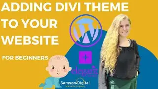 👉Adding Divi theme to WordPress website - Tutorial for Beginners 🍼