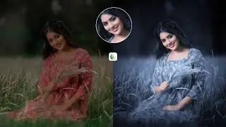 Snapseed New Photo Editing | Snapseed Face White Photo Editing | Snapseed Dark Blue Effect Editing