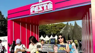 BTS Festa 2024 Vlog Part 1 | Attending Jin’s Fan Meeting