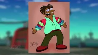 Futurama SPEEDPAINT: Hermes Got His Groove Back!