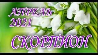 СКОРПИОН ♏АПРЕЛЬ 2021 💐ТАРО ПРОГНОЗ 