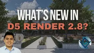 What are the new features in D5 Render 2.8