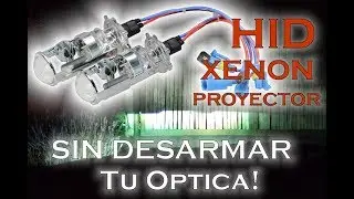Mini H4 HID Projectors! No headlight disassembly need!