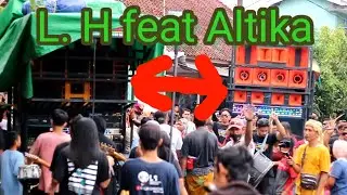 BIKIN TEGANG😱ENAK-ENAK PERTEMUAN ALTIKA MUSIK VEAT LUMBUNG HAREPAN