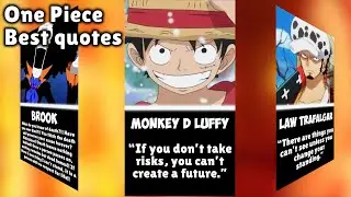 One Piece Best Quotes