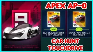 Asphalt 9 - APEX AP-0 Car Hunt Touchdrive Guide