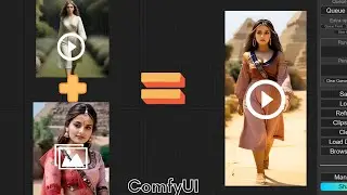 ComfyUI: Vid To Vid AnimateDIFF Workflow Part 1