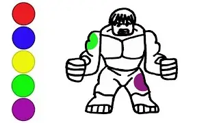 Сурет салу Халк | Как нарисовать Халка | How to draw Hulk