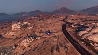 Учимся летать,вылет первый в GTA V