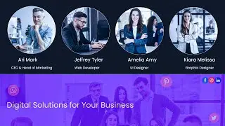 Digital Marketing Website Landing Page Design in Adobe XD | ডিজিটাল মার্কেটিং ওয়েব ডিজাইন শিখুন