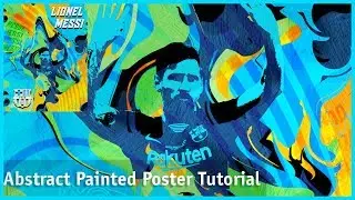 Tutorial: Abstract Painted Poster in Photoshop by Qehzy