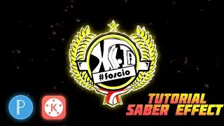 Tutorial Logo Saber Effect in Kinemaster