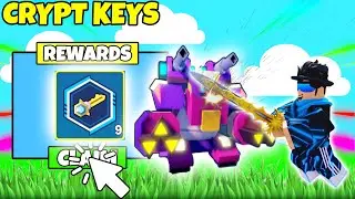 (Bot Clash) How To Get/Use 🔑CRYPT KEYS🔑 For The Crypt In Bot Clash! (BotClash Simulator) Roblox!