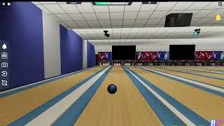 aim Glitch at Pin alley be Like(Roblox paradise Bowling)