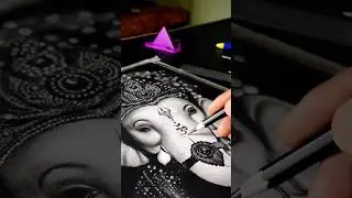 Bappa Coming Soon 🌸🌺🥰 #art #ganesh #ganeshchaturthi #shortvideo #viralshorts #shorts
