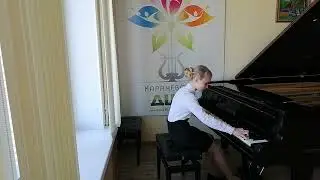 Титова Анастасия 13 лет.  С. В. Рахманинов.  Пьеса - фантазия