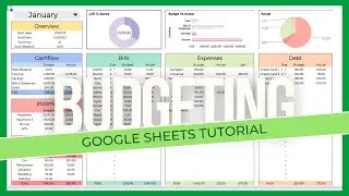Digital Google Sheets Budget Planner