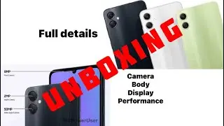 Samsung galaxy A05 unboxing & review #samsung #unboxing #a05