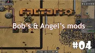 Factorio (Bob's mods + Angel's mods) #4 - Как работают парники