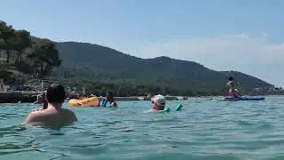 Греция - Остров Тасос La Scala Beach Bar пляж