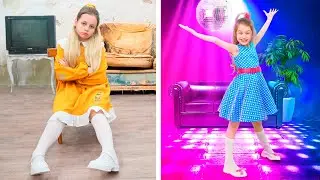 Rich vs Poor Hotel story for kids with Eva and Friends