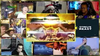 One Piece EP 1028 | REACTION MASHUP | Luffy vs Kaido | luffy conqueror's haki coating |