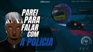 CONVERSEI COM A POLICIA NO MEIO DA FUGA NO GTA RP! (Haridade)