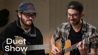 Harrison Whitford IMPROVS Slide Guitar Solo with Drew | The Duet Show