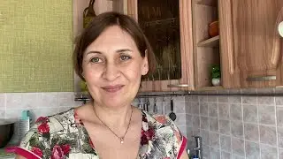 Что готовлю и как. Разговоры. Про шторку на кухне, про стрижку.